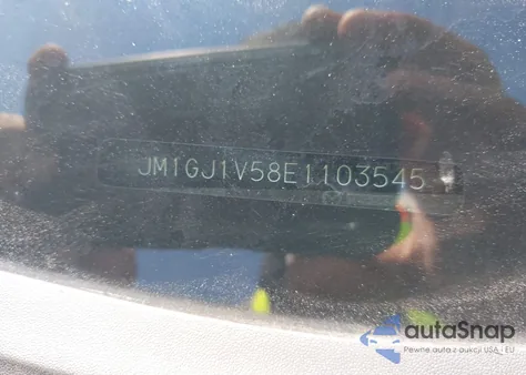 2014 Mazda Mazda6 I Touring z USA, uszkodzony, nr VIN JM1GJ1V58E1103545